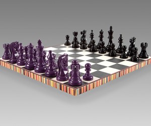 From iconic British designer Paul Smith comes this beautifully hand constructed chess...