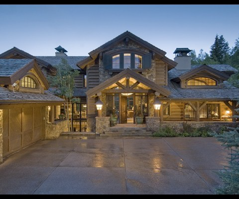 Enjoy end of the road privacy and walk to the Tiehack lift from this classic mountain country manor in the Maroon Creek Club. Features of the 8,800 sq ft estate include 5 bedrooms, 7.5 baths, great room with cathedral ceilings, massive log beams & stacked stone walls, gourmet kitchen with granite counters, top of the line appliances, walk-in pantry, breakfast bar, & hardwood floor