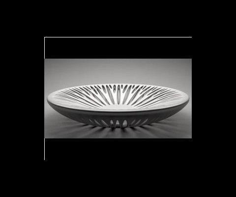 Upload your design to have it 3D printed in Glazed Ceramics by Shapeways