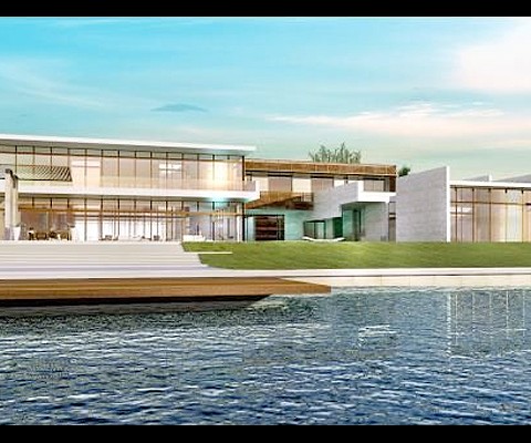 This will be the most expensive home in Miami history featuring light filtering louvered walls, entertainment and full catering kitchen, certified green house, rooftop lawn and Jacuzzi, outdoor cascade, panic room, wine cellar, servant room, chromotherapy spa and massage room, dramatic library, elevator, 100ft resort pool,7-limo-size car gar. 