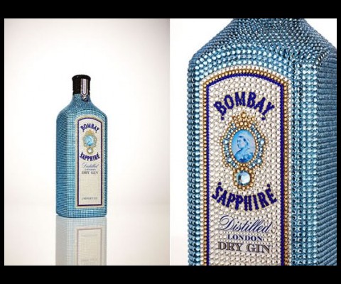 Bacardi is offering travellers at Sydney Airport the chance to buy one of only four Bombay Sapphire bottles hand-decorated with thousands of Swarovski crystals.

Priced at A$4,000 (US$3,960), each bottle is encrusted with over 10,000 crystals in four different sizes and colours: Aquamarine, Jet, Crystal and Light Colorado Topaz.