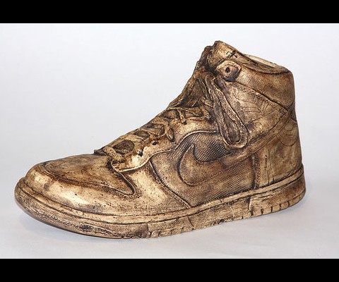 Attention all sneaker-heads, we know you consider any sneaker to be a work of art, but Kang S. Lee has taken this concept to a new level.   The Korean artist based out of Mexico City draws inspiration from his own sneaker collection, the 50-100 piece series covers some of the most famous shoe silhouettes re-interpreted in uniquely sculptural ways. Keep your eyes peeled for his next project, where he�s said to be working a more expansive take including Vans Original, Converse, and Adidas.