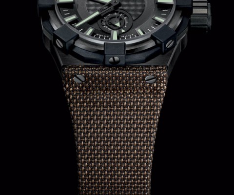 The C1 Radar watch dial has a neat trick. Rather than having a minute hand that soars over hour markers, the minute hand passes under them. Built like balconies, the hour markers are raised up over the sloping dial and coated with SuperLumiNova luminant. The dial itself features an array of textures, all built on the dark colored face. Regardless, this is one of the least busy Concord C1 watch dials out there