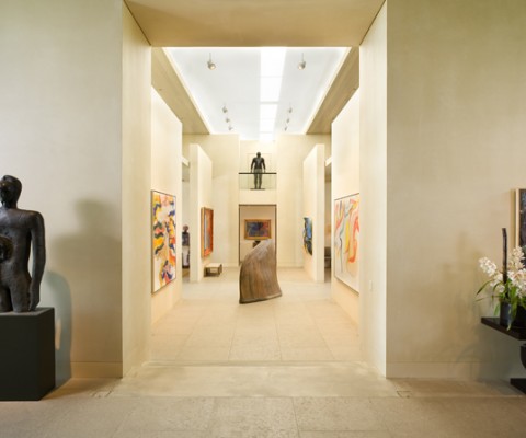 House of Light, designed by Jim Olson, of Olson Kundig Architects. Photographer: Benjamin Benschneider