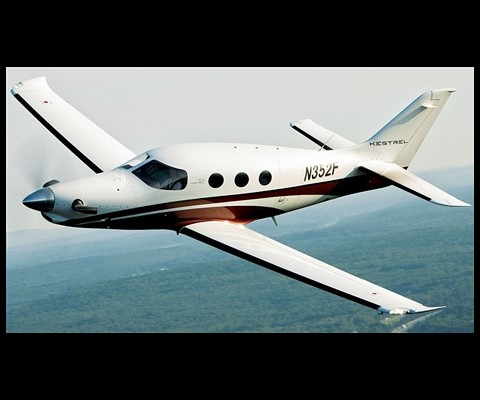 The single-engine, six-seat turboprop known as the Kestrel soon will have a new prototype. 