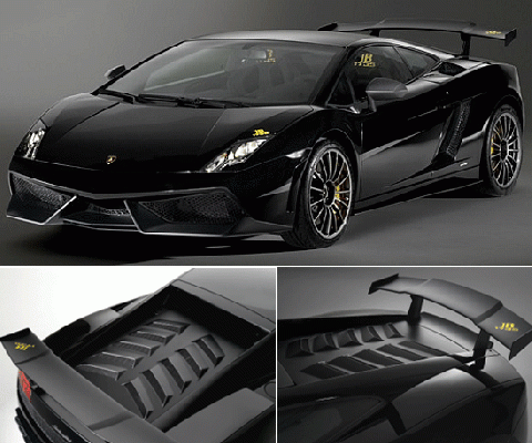 The special-edition Lamborghini Gallardo LP570-4 Blancpain E is built from the standard model of Gallardo with unique touches such as a vented engine cover and a big rear wing, along with carbon-fiber parts, Skorplus wheels and carbon-ceramic brakes.

