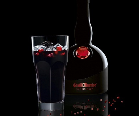 To celebrate its 130th birthday, Grand Marnier has been released in a black, limited edition - Grand Marnier Ruby.