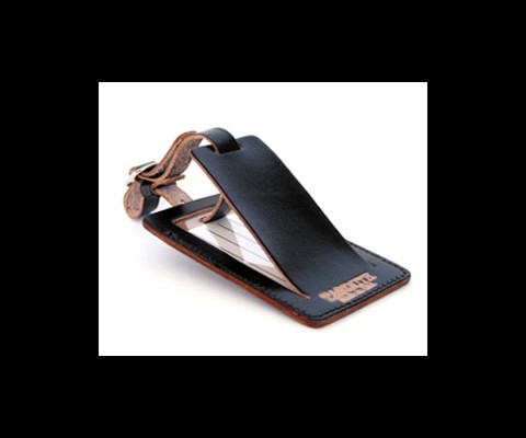 Steve Neal is a leather artisan and proprietor of Tagsmith.  He handscrafts leather luggage tags using old-world, low-tech leather working techniques.