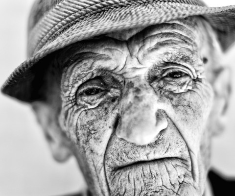 Italian photographer Robert Bentley Harrison’s latest set, ‘The Extraordinary’, celebrates the faces and identities of those over the age of 80. With many of these people relegated to the fringes of consciousness, it’s too easy to dismiss or forget about our elders. These photographs render the subjects in remarkable clarity, giving them a certain individuality that is truly remarkable.