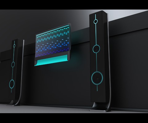 a concept to visulize musik in a special way