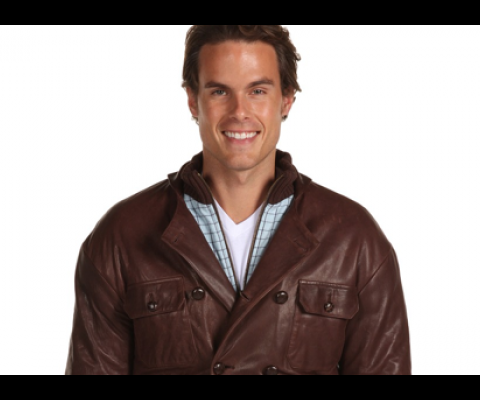 Beautifully constructed out of 100% lamb, this designer coat is well worth it's $3000 price tag.