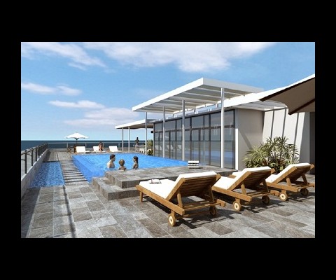 What will be the world�s largest penthouse - spanning more than 68,459-square-feet - has been put on sale for $50 million.

Located in the 14-story Genesis Puntarenas development in Costa Rica, the property looks out over the Pacific Ocean and includes a fitness centre, pool with a swim-up bar, restaurant and business centre.